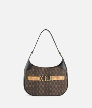 LB04 3D Monogram borsa sottospalla Nera